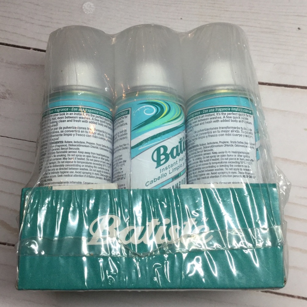 Bastiste Dry Shampoo travel Size Case Pack of Six